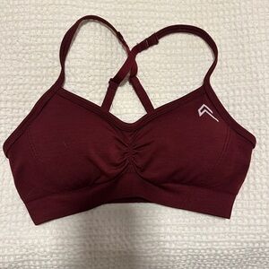 Oner Active Women's Burgundy Sports Bra